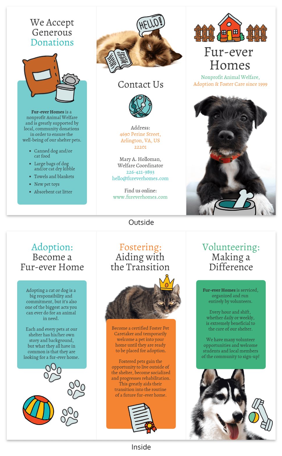 How To Make A Brochure For Your Vet Clinic