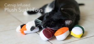 Japanese Themed Cat Toys for Cool Kats by Munchiecat!