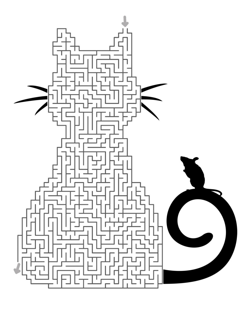 Weekly Cat Puzzle – The Cat Maze!