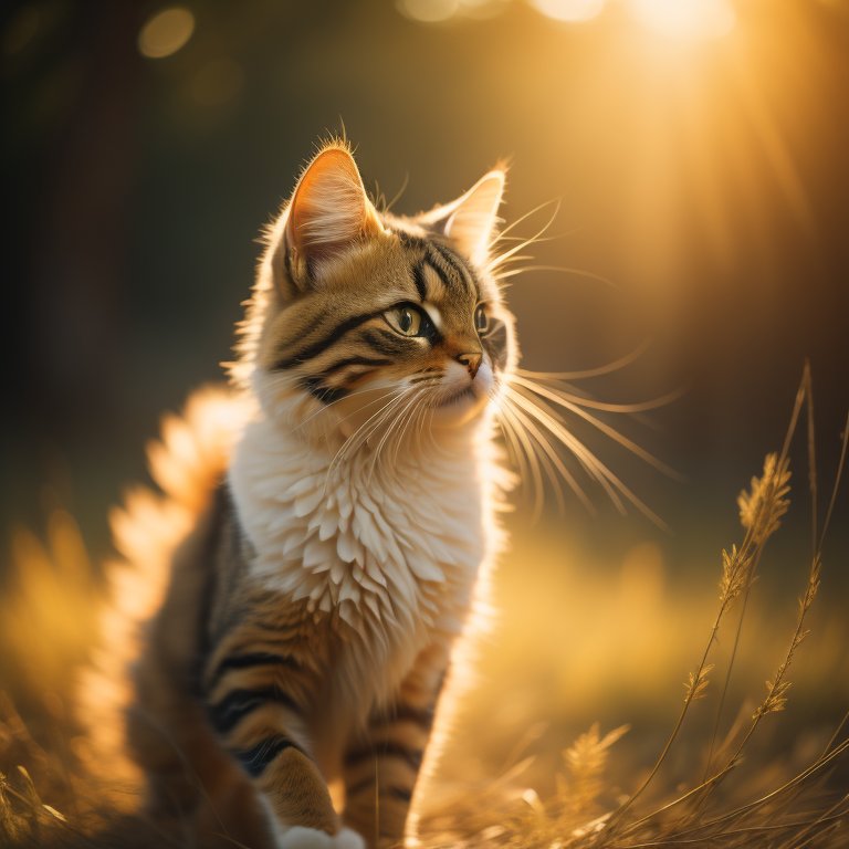 Purrsday Poetry – Summer’s Delight: A Poetic Ode to a Graceful Feline Muse