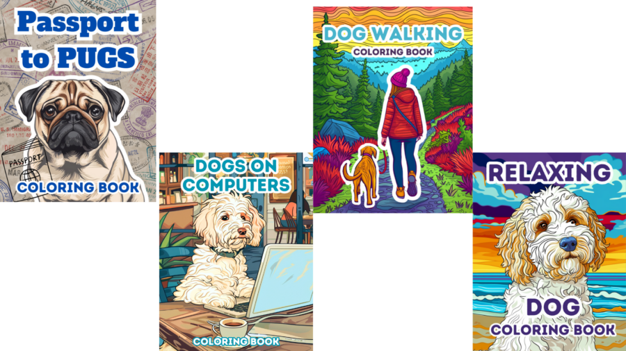 Don’t Miss Our NEW Dog Coloring Books!