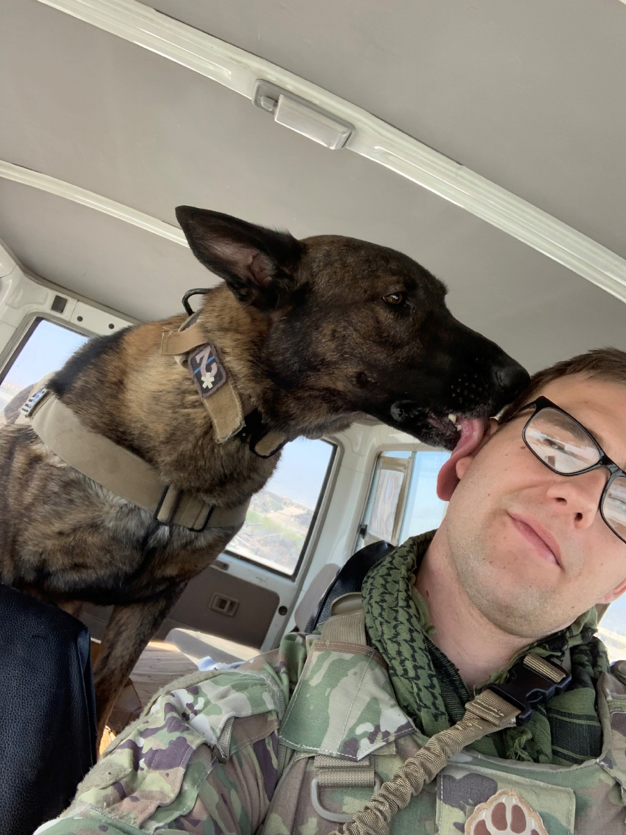 A Heartwarming Reunion: Retired Military Dog and U.S. Army Sgt. Reconnect After Two Years